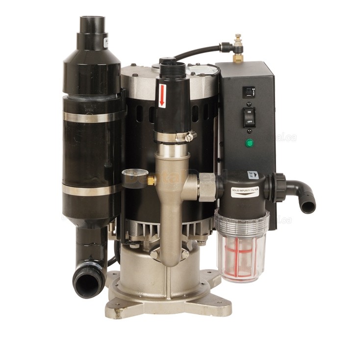 Dynamic DS803 Portable Dental Wet Suction Unit Dentist Vacuum Pump 0.75KW 425L/min